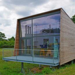 Besucherpavillon Biomasseheizkraftwerk der SWM, Magdeburg