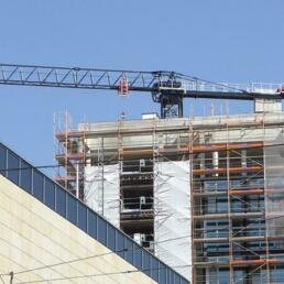 Baustelle am ehem. Blauen Bock, Magdeburg