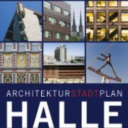 Architekturstadtplan Halle Cover