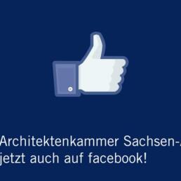 Die Architektenkammer ist ab sofort auf facebook präsent