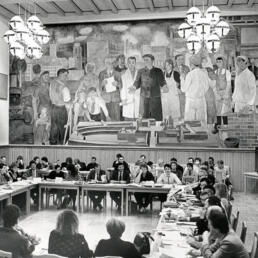 1990 Runder Tisch im Ratssaal des Rathauses Dessau